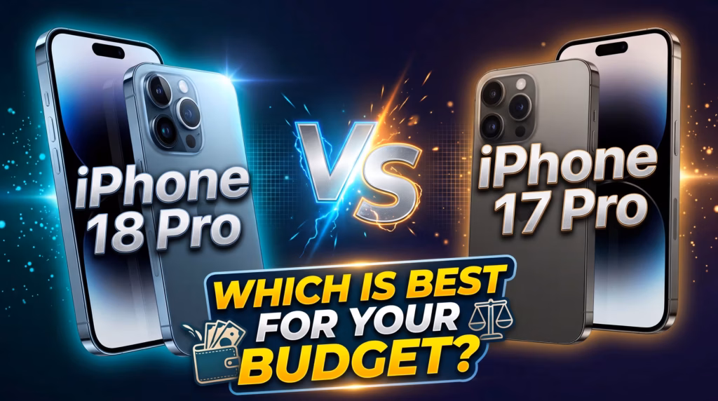 Compared between iPhone 18 Pro &17 Pro also Which Is Best for Your Budget?